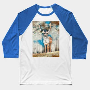 An elk in the woods Baseball T-Shirt